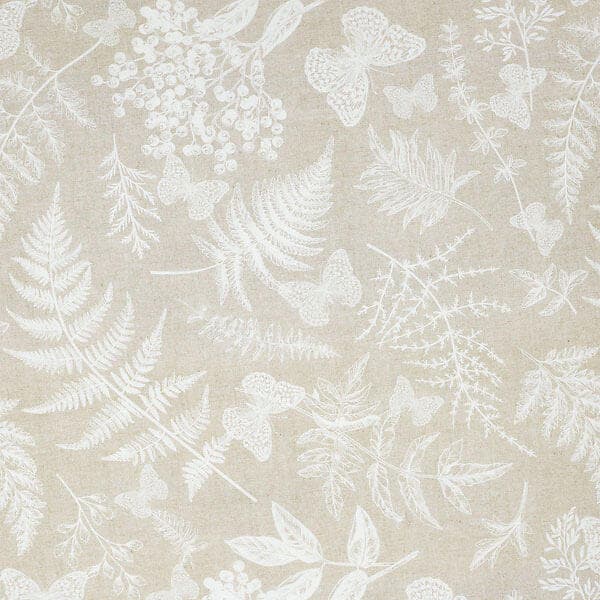 Svanefors Fern Tyg Beige Metervara 140cm