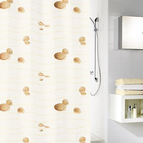 Kleine Wolke Duschdraperi Miami Beige 180x200cm