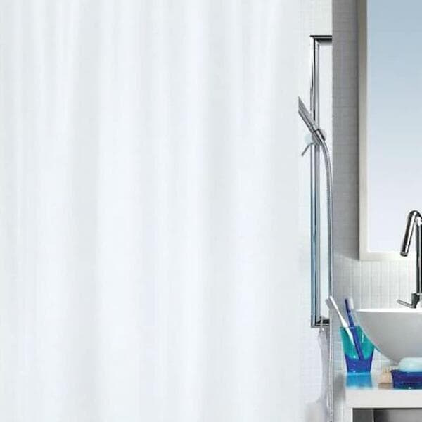 Spirella Duschdraperi Primo White 180x180cm