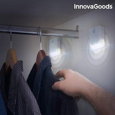 InnovaGoods LED Lampa med Rörelsesensor (2-pack)