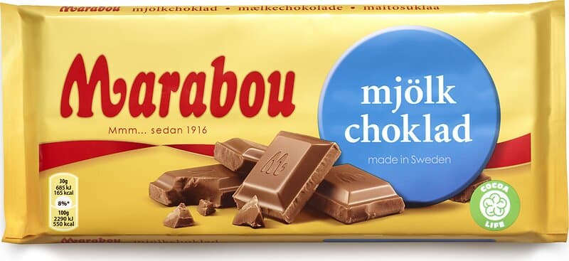 Marabou Mjölkchoklad 200g