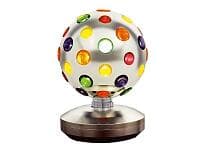 Music Disco Ball Shiny Silver