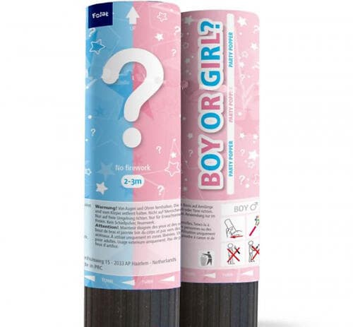Folat Confetti Boy or Girl 2-pack