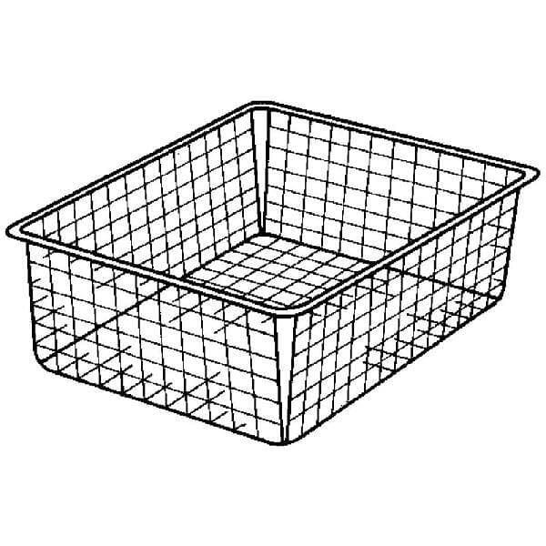 Elfa Trådback 45 427X527X85mm vit] (145110)