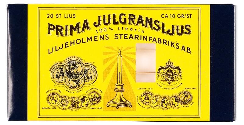 Liljeholmens Julgransljus Stearinljus 11cm 20st