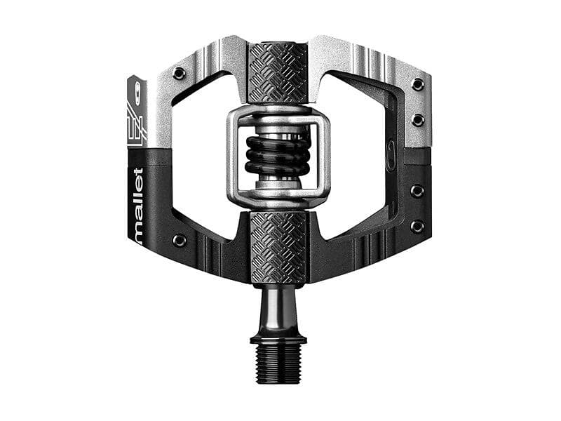 Crankbrothers CRANKBROTH Mallet E Cykelpedaler Pedaler LS (Svart)/(Silver)