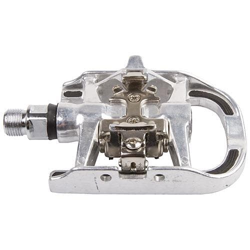 M-Wave Kombipedaler (Silver), SPD kombi, 486gr. per set