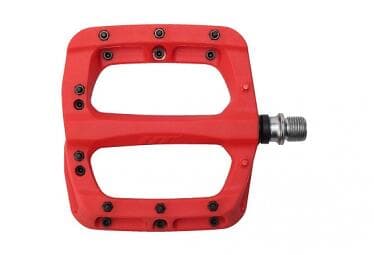 HT Components PA03A Plattformspedaler Röd