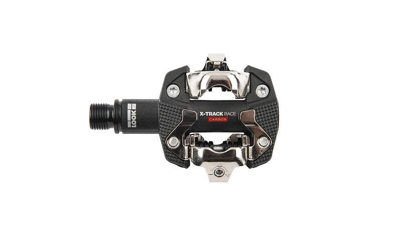 Look X-Track Race Carbon Karbon pedaler pedalset original svart (Svart)a