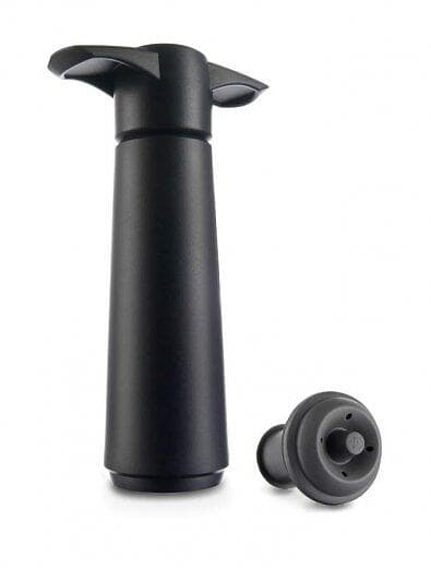 Vacuvin Wine Saver Vinpump + 1 Stopper (Svart)