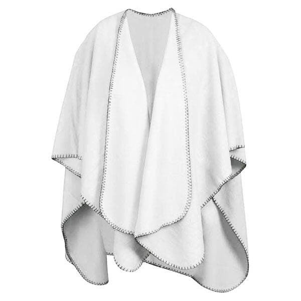 Nightingale of Sweden Fleeceponcho Vit (120x160cm)
