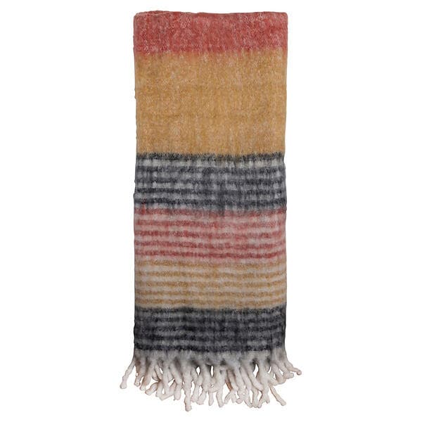 Mogihome Melker Pläd Gul/Multi (130x170cm)