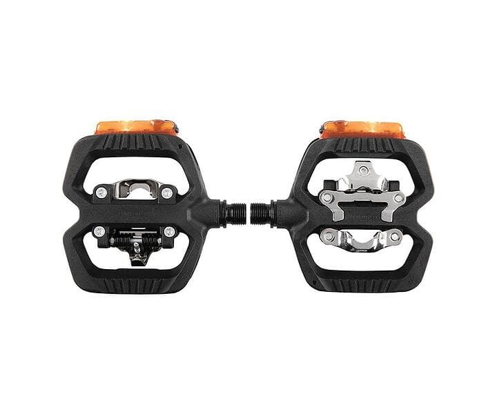Vision Look Trekking Cykelpedaler Geo kombipedal med integrerad lampa