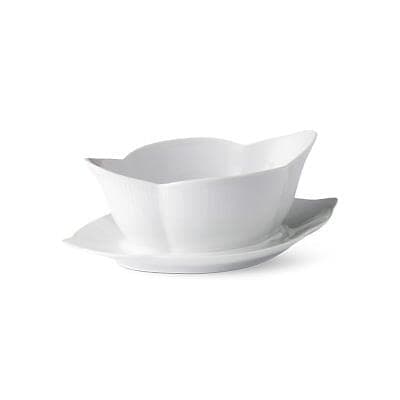 Royal Copenhagen White Fluted Såssnipa 55cl