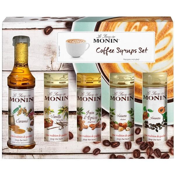 Monin Coffee Sirap Gift Set 50ml 5st