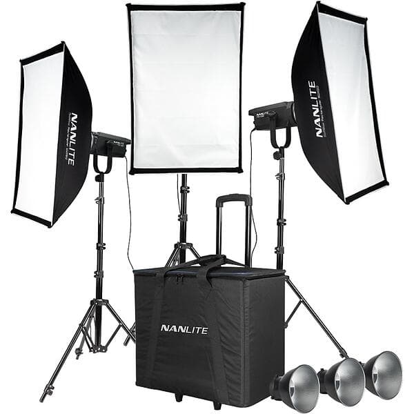 NanLite FS-150 LED Daylight Spot Light 3-pack