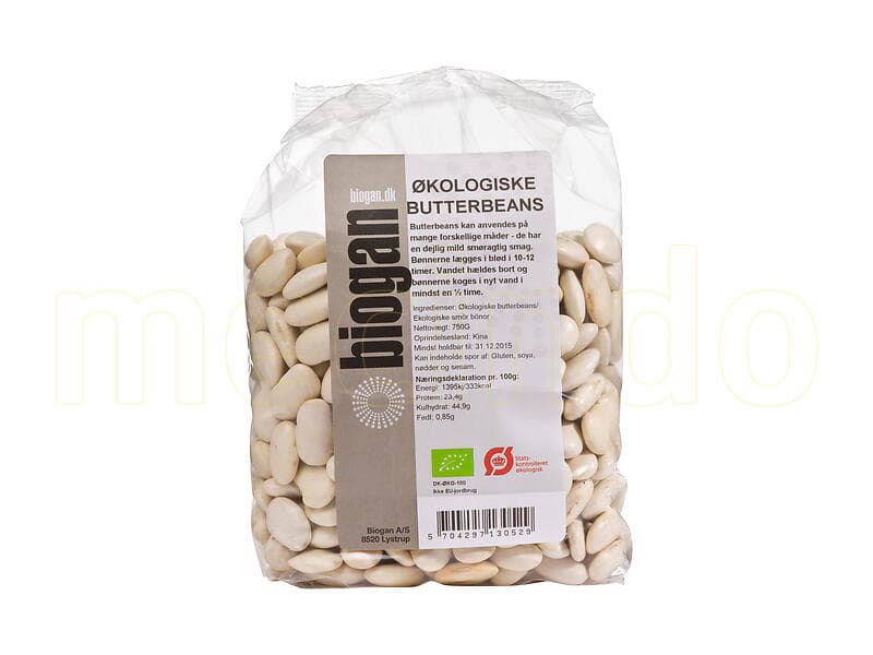 Biogan Butterbeans 750g