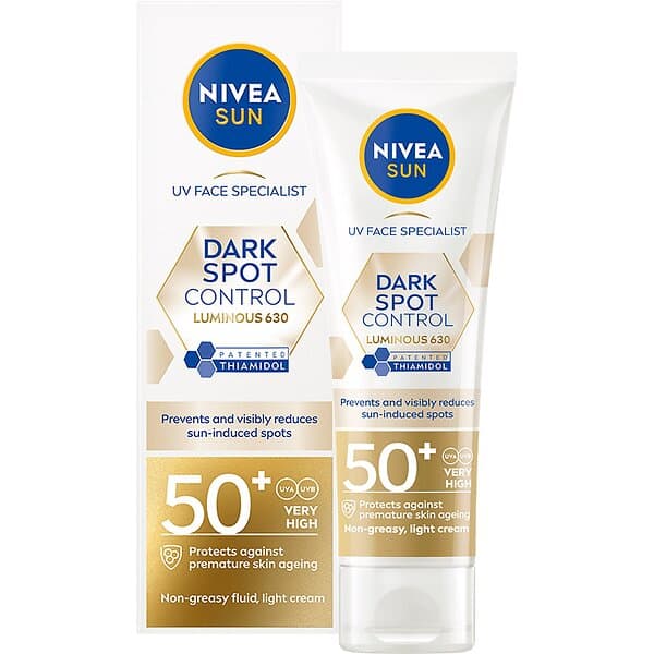 Nivea Sun Dark Spot Control Luminous 630 SPF50 Sun Fluid 40ml