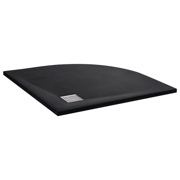 vidaXL Duschkar 146527 SMC 90x90cm (Svart)