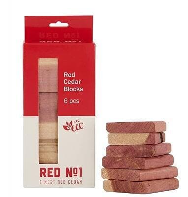 Red No.1 Red Ceder Block 6-pack