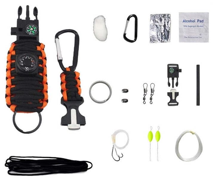 Teknikproffset Survival Kit with 12 Accessories