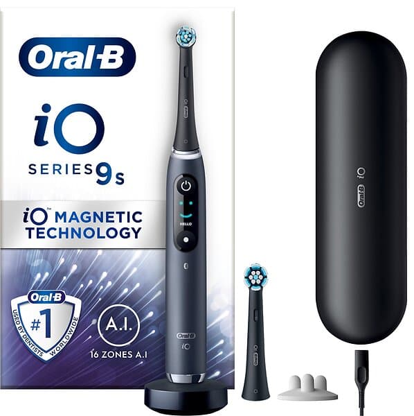 Oral-B iO Series 9S med extra tandborsthuvud