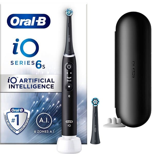 Oral-B iO Series 6S med extra tandborsthuvud