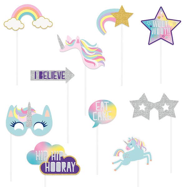 Unique Party Unicorn Foto Selfie Set