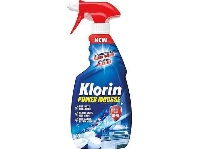 Klorin Power Mousse Disinfectant 500ml