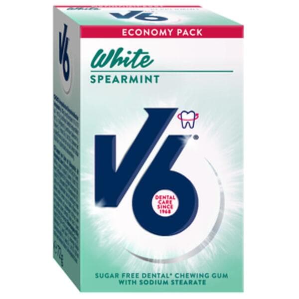 V6 White Spearmint 50st