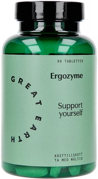 Great Earth Ergozyme 90 Tabletter