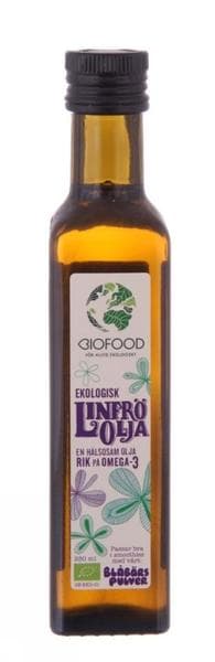 Biofood Ekologisk Kallpressad Linfröolja 250ml