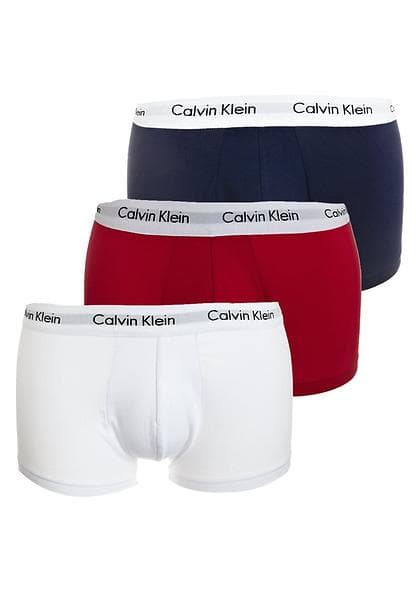 Calvin Klein Cotton Stretch Low Rise Trunks 3-pack