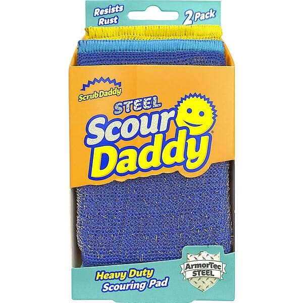 Scrub Daddy FlexTexture Scrubber Soft Firm 2-pack