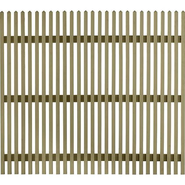 Jabo Staket Linnea Impregnerad Gran 180x160cm