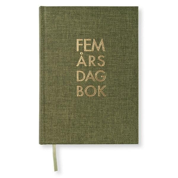 Paperstyle 5-Års Dagbok A5