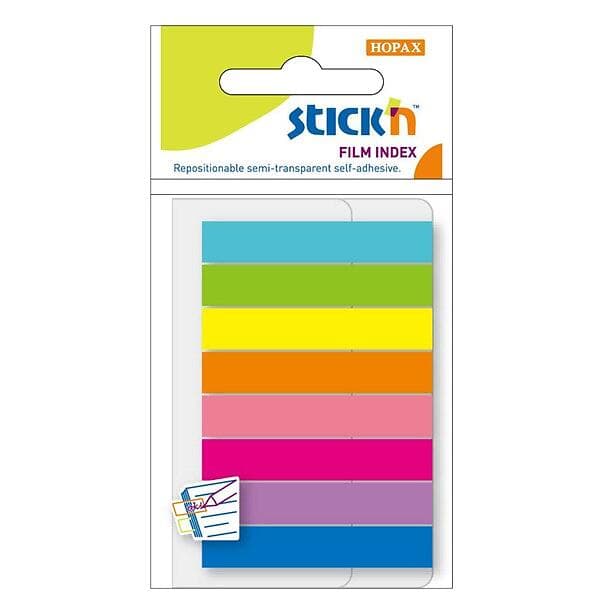 Stick'n Indexflikar 45x8mm Neon