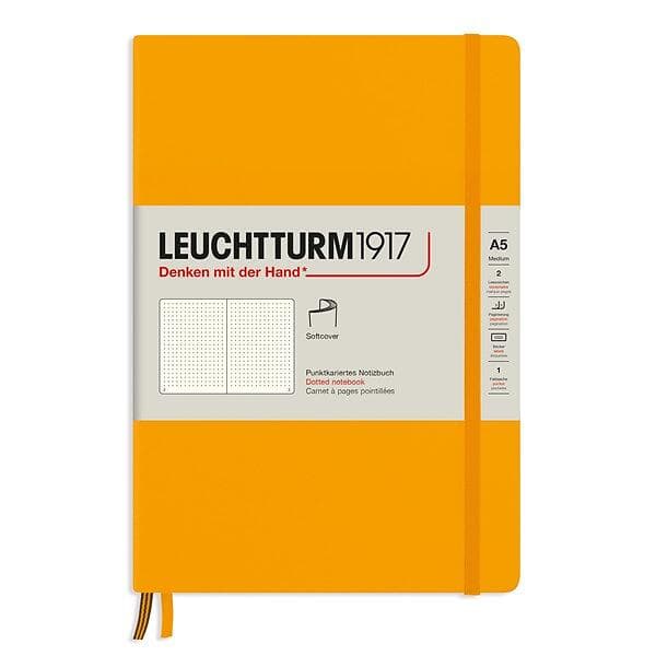 Leuchtturm1917 Anteckningsbok A5 Soft Dotted Rising Sun