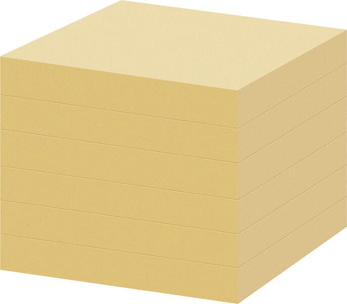 Office Depot Notis 76x76 gul