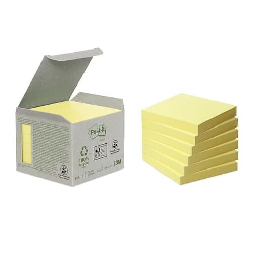 Post-It Recycled Notes 76x76mm