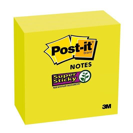 3M Post-it Notes Neon 655-NG 76x127mm