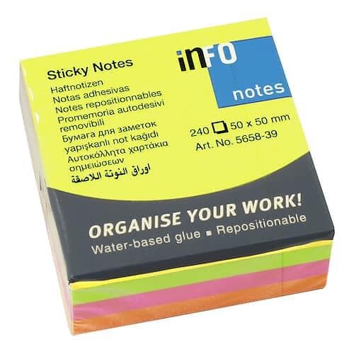 Info Sticky Notes 50x50mm