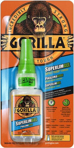 Gorilla Superlim Glue Gel 15g