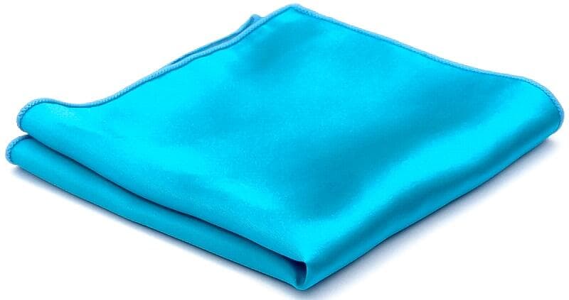 Solid Silk Evolution Turkos Näsduk Siden