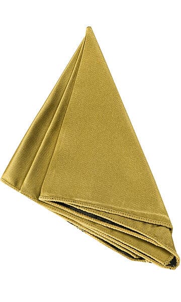 Solid Silk Evolution Guld Näsduk Siden