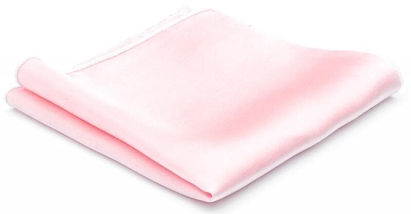 Solid Silk Evolution Extra Ljusrosa Näsduk Siden