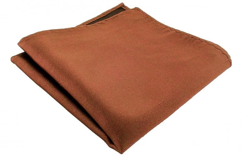 Solid Silk Evolution Brun Näsduk Siden