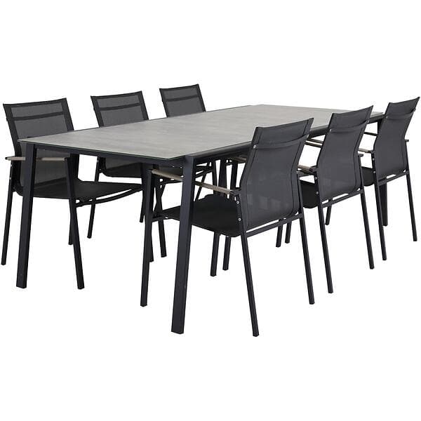 Brafab Lyra Matgrupp 200x100cm (inkl. 6st.Stolar)