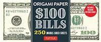 Origami Paper: One Hundred Dollar Bills