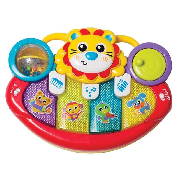 Playgro Lion Activity Kick Toy Piano